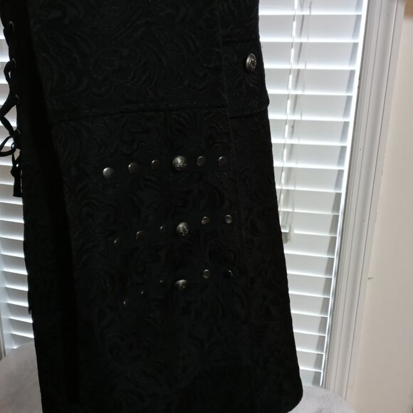 Hearts & Roses London Gothic Long Coat – Size 16 – Early 2000s - Picture 8 of 10